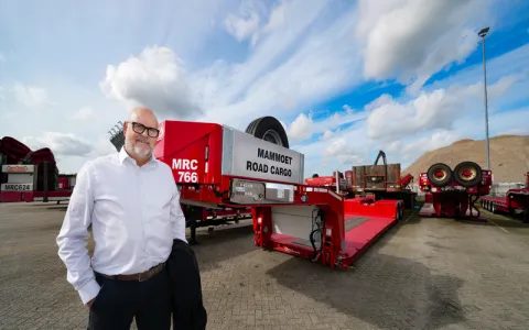 Marco Jorissen van Mammoet Cargo BV